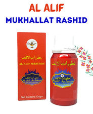 Aceite de perfume concentrado MUKHALLATH RASHID Al Alif, 100 ml, aceite Attar