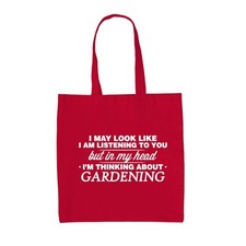 En Mi Cabeza Estoy Jardineando - Bolsa De Lona - Jardinero Paisajista Paisajismo