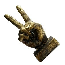 Decoración de escritorio para el hogar pequeños adornos escultura de mano accesorios decorativos