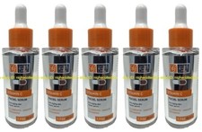 Lote 5x Global Beauty Care Anti-Envejecimiento Vitamina C Suero Facial Reparador de la Piel 1.7 ozEa