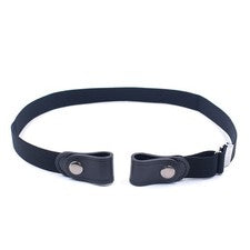 Cinturón elástico ajustable de moda para hombre pantalones de vestir cinturones sin hebilla