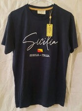 Bordado Estilo Italiano Ricamo Para Hombre Talla Pequeña Negro Nuevo Con Etiquetas