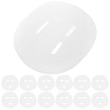 50 Piezas Mascarilla Facial Hojas Reutilizables Cómodas Gasa Humedad para el Cuidado de la Piel