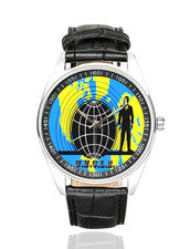 Reloj Pulsera Informal Hombre From Uncle Logo 1965 Nuevo Cuarzo Acero Inoxidable