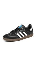 Zapatos deportivos Adidas Samba OG para mujer - negros/blancos/granito