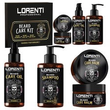 LORENTI - TOKYO & SEOUL Argán Cuidado de Barba y Estilo Set Kit de Cuidado de Barba
