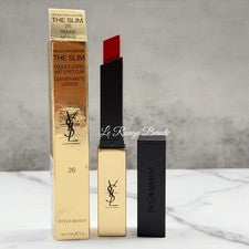 Lápiz labial mate de cuero delgado Yves Saint Laurent YSL - 26 Rouge Mirage