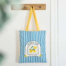 Bolso de Mano La Dolce Vita Bolso de Compras de Polialgodón Reutilizable Regalo