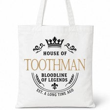 Bolso Shopper TOOTHMAN Family Apellido House Of Cotton