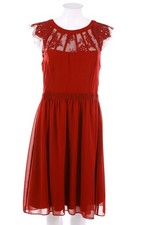 ESPRIT Abendkleid Cocktailkleid Spitze D 40 bordeauxrot NEU
