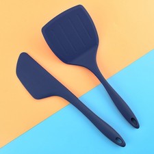 Amplio Juego de Espátulas de Silicona Flexibles para Hornear Cocina y Manipulación de Alimentos