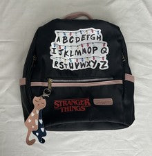 Mini mochila Stranger Things x Jingpin con correa para el hombro (NUEVA)