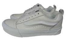 Zapatillas gruesas Vans Knu Skool 'Blanco verdadero' para mujer talla 8