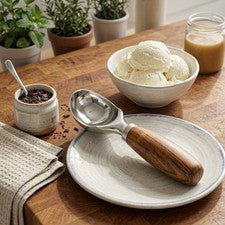 Löffel für Eissorbet und feste Früchte 4,5 cm Durchmesser