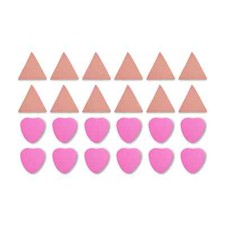 Juego de esponjas de maquillaje de temporada de 24 piezas uso en seco y húmedo
