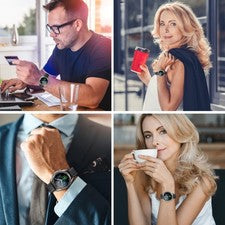 1 pieza bisel de reloj de moda hermoso bisel de reloj cubierta bisel de reloj de aleación
