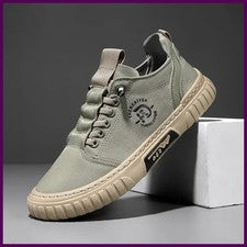 Hombres Zapatos Informales Transpirables Negros Tenis Moda Conducir Caminar Tenis