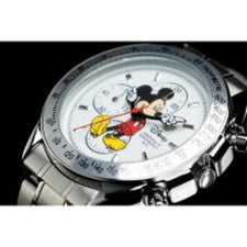 ANOTHER HEAVEN Disney Mickey Reloj Estilo Cronógrafo Plata 41mm Cuarzo 50m