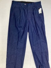 Pantalones estilo de mezclilla de algodón azul Dreams para hombre talla L grandes NUEVO
