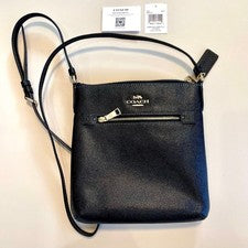 Nuevo Bolso de Hombro COACH Negro XSRN MINI RWAN FILE 31a