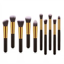Brochas de Maquillaje Cosmético Cejas Rubor Base Polvo Kit Set PRO Belleza NUEVO