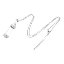 Vial Collares para Colgante Líquido Abrible Botella Perfume Aromaterapia Joyería