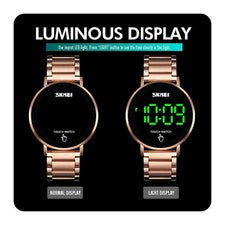 Nuevo Reloj Hombre SKMEI Reloj GUIADO Pantalla Táctil Impermeable Reloj Electrónico