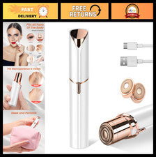 Depiladora facial sin dolor para mujer - Mini afeitadora y depiladora eléctrica, Portab