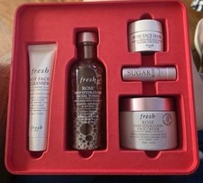 Fresh Rose Deep Hydration Trio Lujoso Refrescante - Set de Cuidado de la Piel