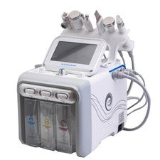Máquina de belleza 6 en 1, máquina para estirar la piel para el cuidado facial, máquina spa para piel facial