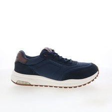 Rockport DMX Brock RMDMXBROCK Hombres Azul Gamuza Ancha Estilo de Vida Tenis Zapatos