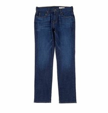 Pantalones de mezclilla premium para hombre Cremieux talla 40x34 W40 L34 azul grande y alto NUEVOS $70+