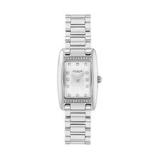 Reloj de cuarzo Coach Reese para mujer esfera plateada acero inoxidable 14504587