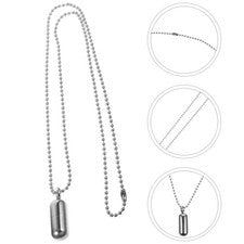 Cápsula Collar Pastillero Estuche Colgante Frasco Abrible Botella Perfume Hombres