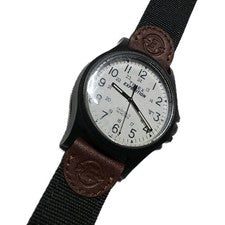 Timex TW4B08200, Reloj Hombre "Expedition Acadia" Nylon Negro, Indiglo, Fecha.