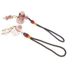 2 Pcs Perfume Bottle Necklaces Creative Accessory Hanging Pendant