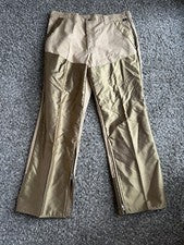NUEVO CON ETIQUETAS 10x Pantalones de Trabajo Industriales Marca Talla 38 X 32 Material Reflectante Puño Cremalleras