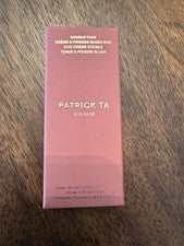 Patrick Ta for Face Doble Toma Crema y Polvo Rubor Dúo Ella Me Dejó en Rojo NUEVO