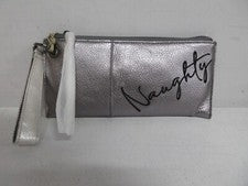 HOBO Vida Bolso Travieso/Bonito Bolso sin asas Bolso de mano Bolso de mano Gris Plateado - NUEVO CB1