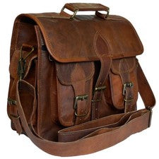 Vintage Mujer Genuino Cuero Auténtico Bolso Lateral Bolso Bandolera Mensajero
