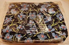 Bandolera Vera Bradley Hipster Grande ~ Ultraligera ~ Tallos Charlotte ~ Verde Floral