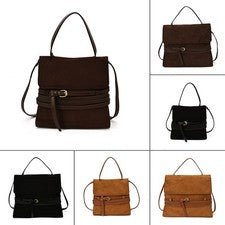 Moda Bolso de Mano Textura Avanzada Para Mujer Bolso Bandolera Mochila para Mujer