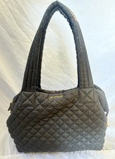 Bolso de Mano MZ Wallace The Metro Deluxe para Mujer en Gris Imán