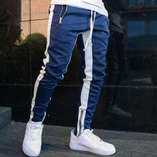Pantalones Largos Deportivos Ropa De Gimnasio Chándal De Moda Casual Para Hombre