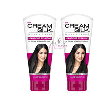 2 x Crema de seda acondicionador recto destacado 180 ml cuidado del cabello por profesionales