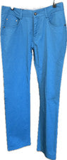 Pantalones de mezclilla estilo hombre 100 % algodón, talla azul color. W 34 X L 32 Art. Dino-JM9