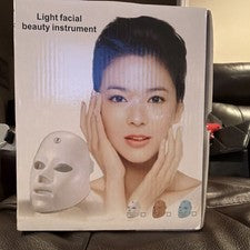 Instrumento de belleza facial con luz blanca reafirmante reparación colágeno poro cuidado del acné