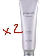 UK STOCK X 2 Tratamiento Lebel Proedit Care Works Bounce Fit - 250 ml