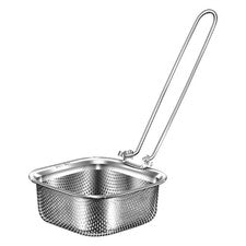 faltbares Sieb 304 Grade mit Haken zum Kochen Sieben Verwendung