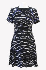 Vestido mujer French Connection talla 36 (Reino Unido 10) multicolor NUEVO elegante Dress